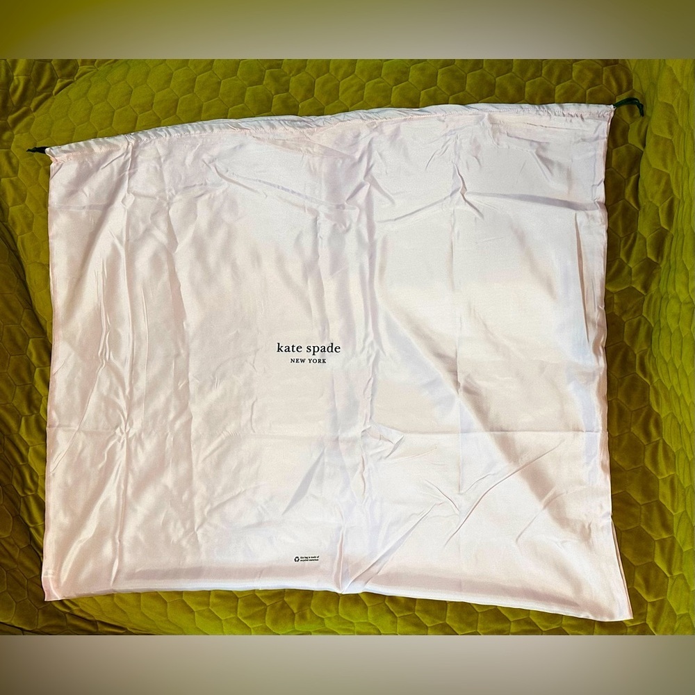 Brand New: XXL Satin Kate Spade Dust Bag